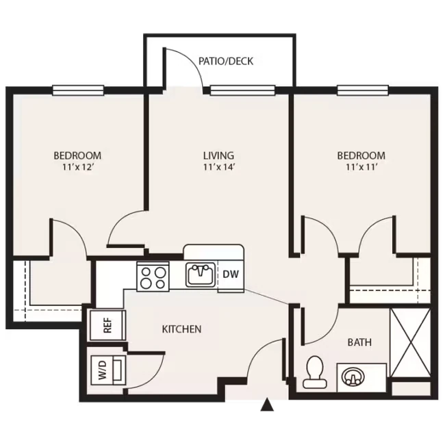 Riverpoint B2A 261 floor plan